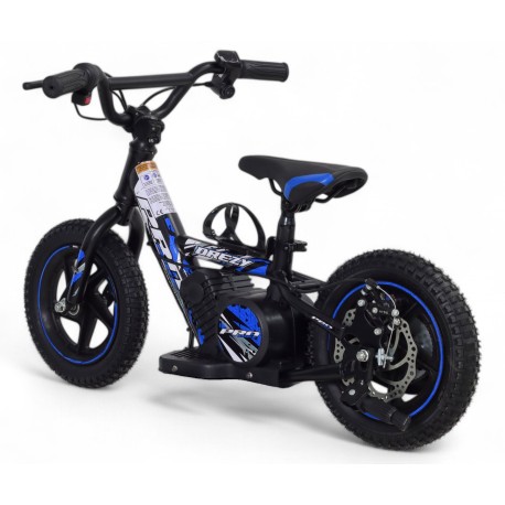 Bici elettrica senza pedali - PROBIKE - 12" 24V 180Watt - Blu