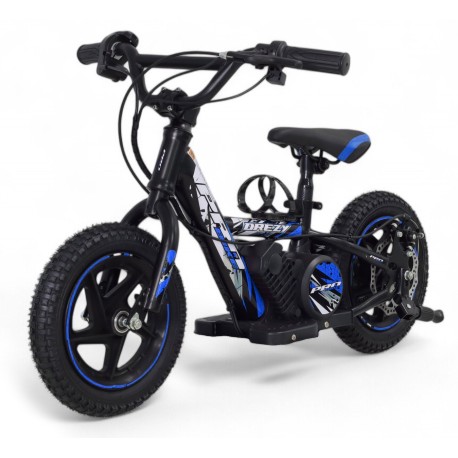 Bici elettrica senza pedali - PROBIKE - 12" 24V 180Watt - Blu