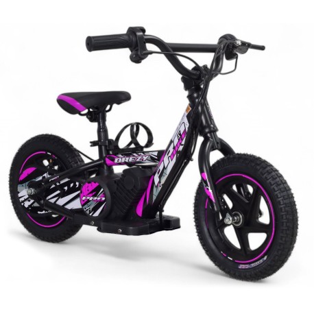 Bici elettrica senza pedali - PROBIKE - 12" 24V 180Watt - Rosa