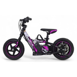 Draisienne électrique - PROBIKE - 12" 24V 180Watts - Rose