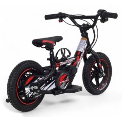 Draisienne électrique - PROBIKE - 12" 24V 180Watts - Rouge