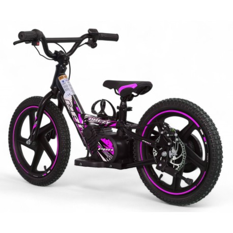 Draisienne électrique - PROBIKE - 16" 24V 250Watts - Rose