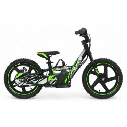 Bicicletta elettrica senza pedali - PRO BIKE - 16" 24V 250 Watt - Verde