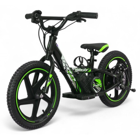 Bicicletta elettrica senza pedali - PRO BIKE - 16" 24V 250 Watt - Verde