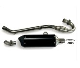 Ligne d'échappement motocross - INOX 4 Perf avec POWERBOMB - 250cc/300cc