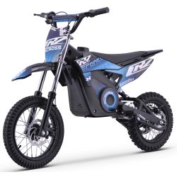 Pit Bike électrique - CRZ 1000W 36V - E-Cross 10"/12" - Bleu