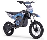 Pit Bike électrique - CRZ 1000W 36V - E-Cross 10"/12" - Bleu