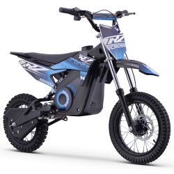 Pit Bike électrique - CRZ 1000W 36V - E-Cross 10"/12" - Bleu