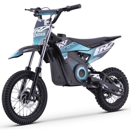 Pit Bike Électrique CRZ 1000W 36V E-Cross 10"/12" - Vert