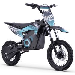 Pit Bike Électrique CRZ 1000W 36V E-Cross 10"/12" - Vert