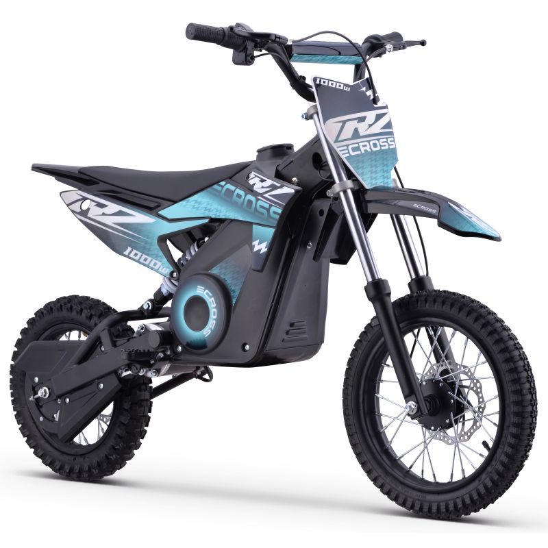 Pit Bike Électrique CRZ 1000W 36V E-Cross 10"/12" - Vert