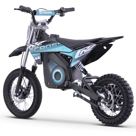 Pit Bike Électrique CRZ 1000W 36V E-Cross 10"/12" - Vert