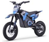 Pit Bike électrique - CRZ 1400W 36V - E-Cross 10"/12" - Bleu