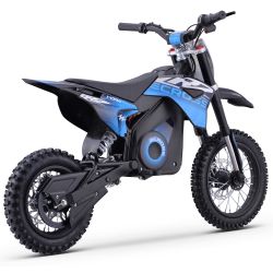 Pit Bike électrique - CRZ 1400W 36V - E-Cross 10"/12" - Bleu