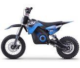 Pit Bike électrique - CRZ 1400W 36V - E-Cross 10"/12" - Bleu