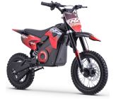 Pit Bike Elettrica - CRZ 1400W 48V - E-Cross 10"/12" - Rosso