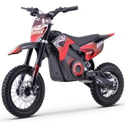 Pit Bike électrique - CRZ 1400W 48V - E-Cross 10"/12" - Rouge