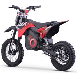 Pit Bike électrique - CRZ 1400W 48V - E-Cross 10"/12" - Rouge