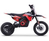 Pit Bike électrique - CRZ 1400W 48V - E-Cross 10"/12" - Rouge