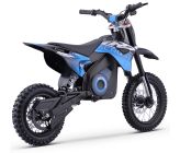 Pit Bike électrique - CRZ 1800W 48V - E-Cross 12"/14" - Bleu