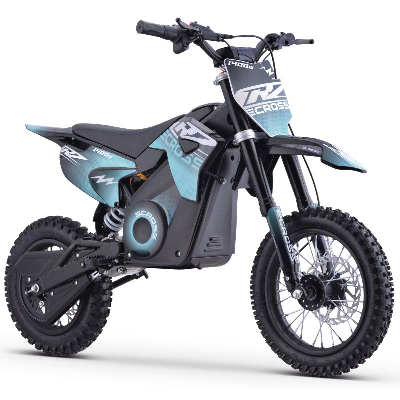 Pit Bike électrique - CRZ 1800W 48V - E-Cross 12"/14" - Vert