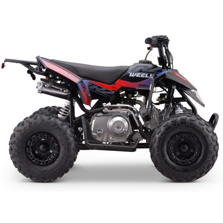 Quad CRZ Weely 110cc - Bleu/Rouge