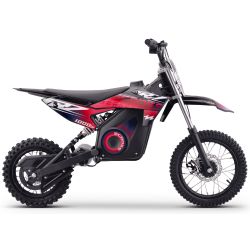 Pit Bike elettrica - CRZ 1000W 36V - E-Cross 10"/12" - Rosso