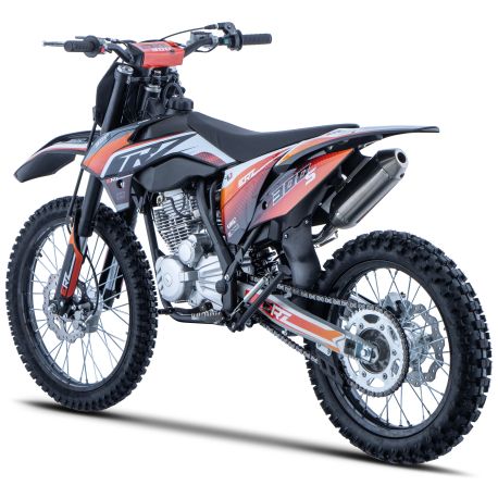 Motocross CRZ 300cc S ERZ PRO 18"/21" ROUGE/ORANGE 2025