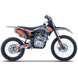 Motocross CRZ 300cc S ERZ PRO 18"/21" ROUGE/ORANGE 2025