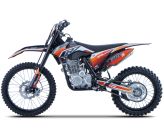 Motocross CRZ 300cc S ERZ PRO 18"/21" ROUGE/ORANGE 2025