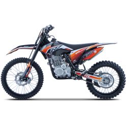 Motocross CRZ 300cc S ERZ PRO 18"/21" ROUGE/ORANGE 2025