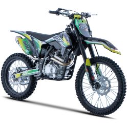 Motocross CRZ 300cc S ERZ PRO 18"/21" VERT/JAUNE 2025