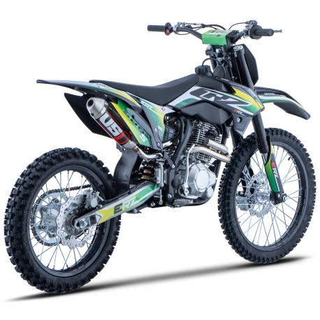 Motocross CRZ 300cc S ERZ PRO 18"/21" VERT/JAUNE 2025