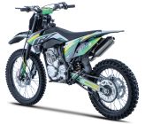 Motocross CRZ 300cc S ERZ PRO 18"/21" VERT/JAUNE 2025