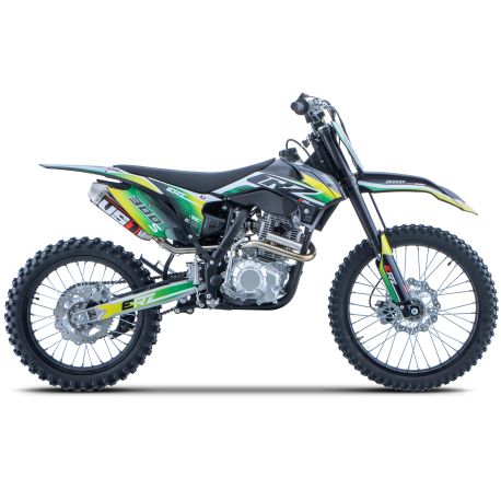 Motocross CRZ 300cc S ERZ PRO 18"/21" VERT/JAUNE 2025