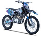 Motocross CRZ 300cc S ERZ PRO 18"/21" PURPLE/BLEU 2025