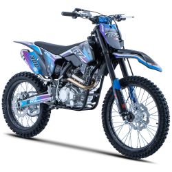 Motocross CRZ 300cc S ERZ PRO 18"/21" PURPLE/BLEU 2025