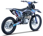 Motocross CRZ 300cc S ERZ PRO 18"/21" PURPLE/BLEU 2025