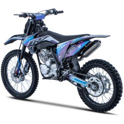 Motocross CRZ 300cc S ERZ PRO 18"/21" PURPLE/BLEU 2025