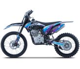 Motocross CRZ 300cc S ERZ PRO 18"/21" PURPLE/BLEU 2025