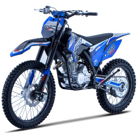 Motocross CRZ 250cc ERZ PRO 4T 18"/21" - Bleu (2025)