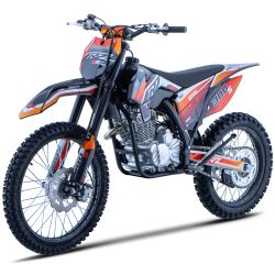 Motocross CRZ 300cc S ERZ PRO 18"/21" - Rouge/Orange (2025)