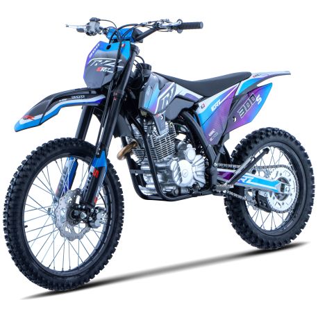 Motocross CRZ 300cc S ERZ PRO 18"/21" - Purple/Bleu (2025)