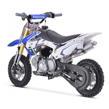 Pit Bike Bastos - BS Mini 90cc Semi Automatique - 10"/10" - Bleu