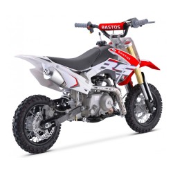 Pit Bike Bastos - BS Mini 90cc Semi Automatico - 10"/10" - Rosso