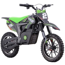 Pocket Bike elettrica Diamon - RX 550W - 10"/10" - Verde