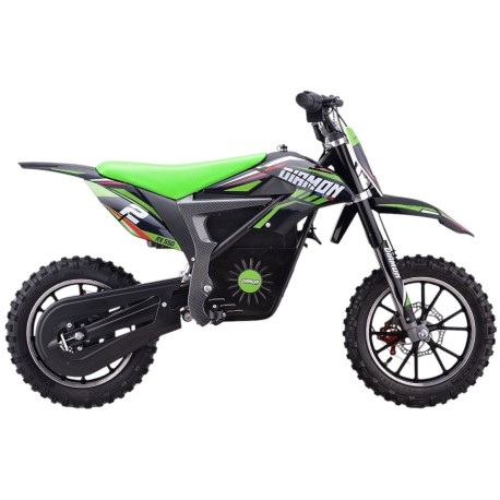 Pocket Bike elettrica Diamon - RX 550W - 10"/10" - Verde