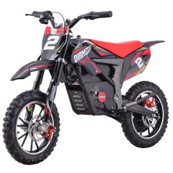 Pocket Bike électrique Diamon - RX 550W - 10"/10" - Rouge