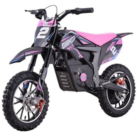 Pocket Bike électrique Diamon - RX 550W - 10"/10" - Rose