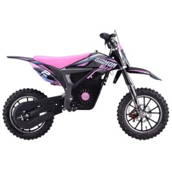 Pocket Bike elettrica Diamon - RX 550W - 10"/10" - Rosa